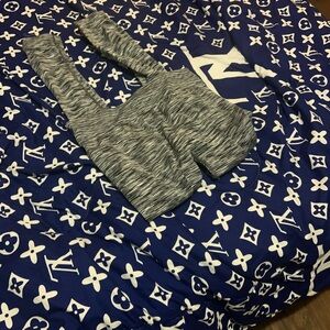 Black and white and grey joga pants